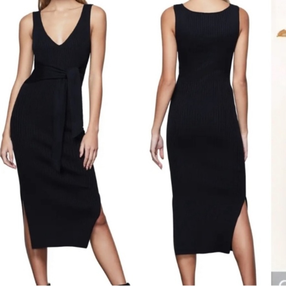 Good American ribbed knit dress